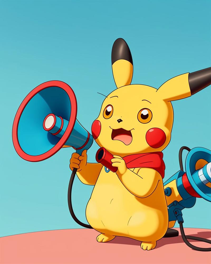 00093-20240213130342-7777-A cute Pikachu is talking using a megaphone   _lora_SD15-Megaphone-LoRA_0.8_.jpg